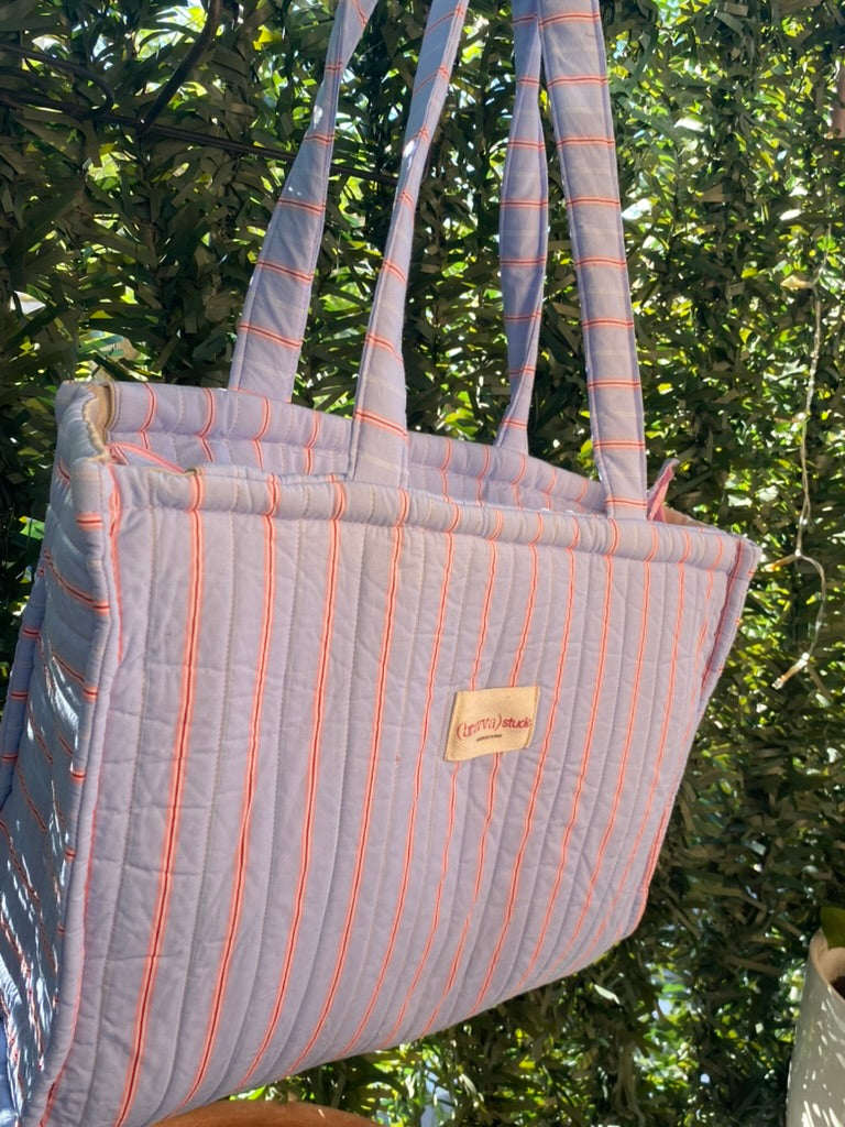 Softie Tote Bag -  Stripes