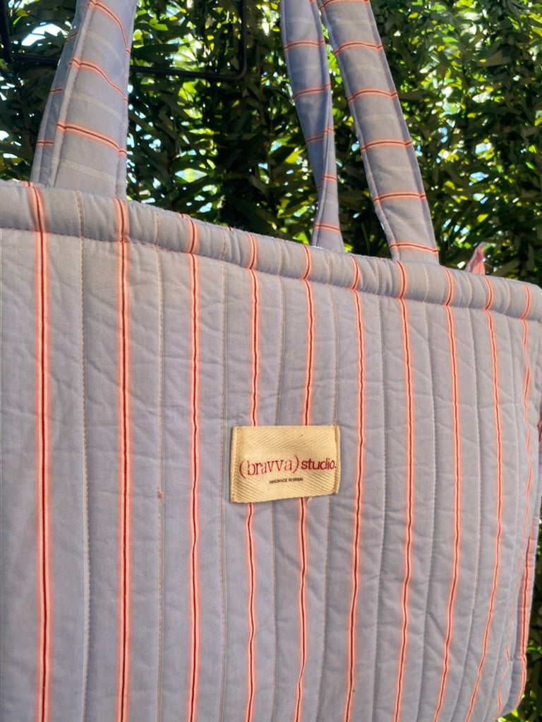 Softie Tote Bag -  Stripes
